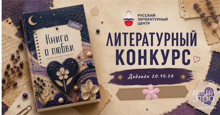 Конкурс в новый выпуск антологии &ldquo;Книга о любви&rdquo;