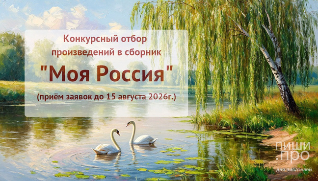 Конкурсный отбор в сборник произведений "Моя Россия"