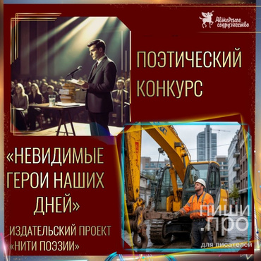 Поэтический конкурс &laquo;Невидимые герои наших дней&raquo;  К празднику Весны и Труда