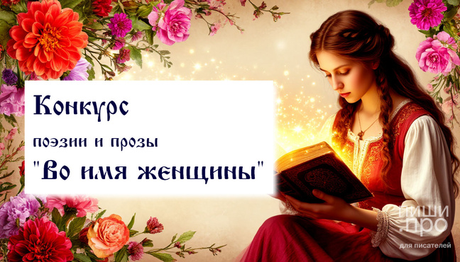 Конкурс поэзии и прозы "Во имя женщины"
