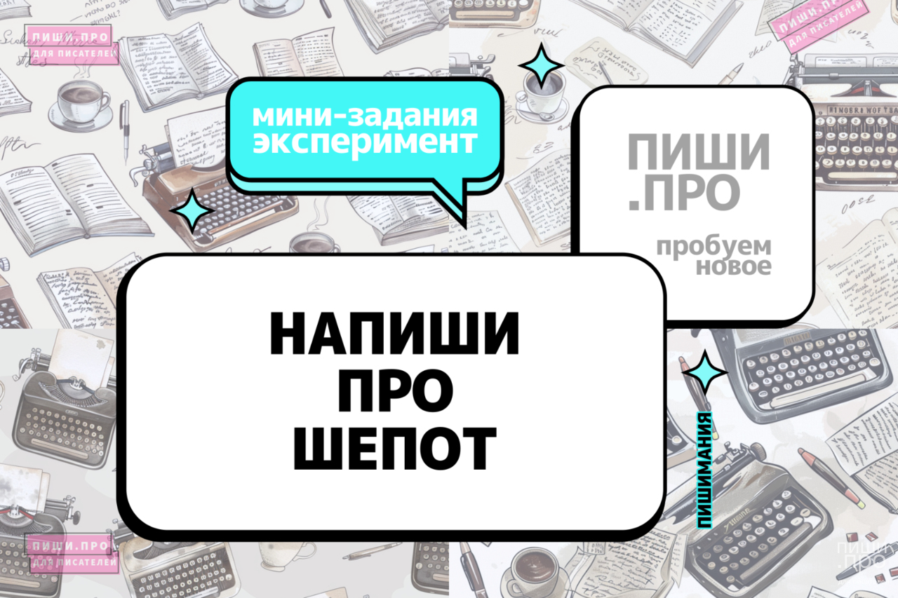 Напиши про шепот